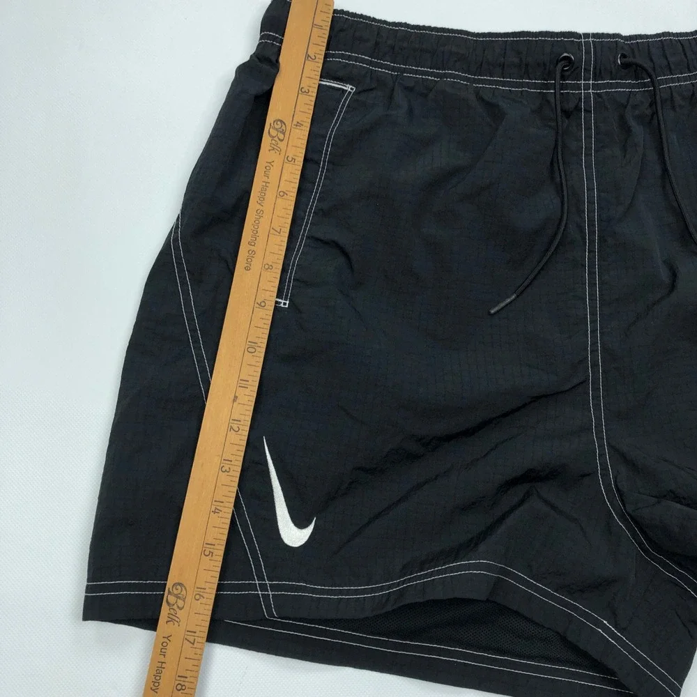 Nike Swoosh Repel Ripstop Shorts Black White XL